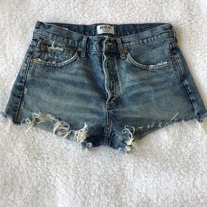 AGOLDE Parker Denim Shorts